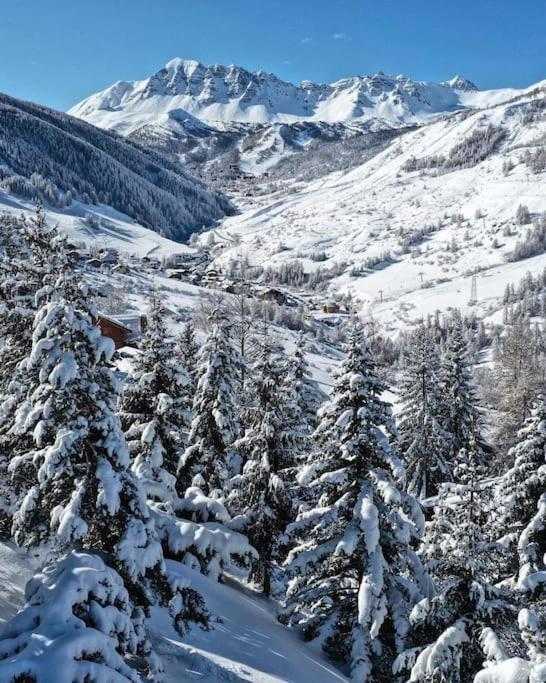 바르스 T2/3 6Pers & Pied Des Pistes & Piscine Chauffee 아파트 외부 사진